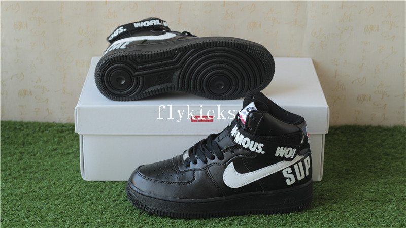 Nike Air Force 1 High Supreme SP Black White